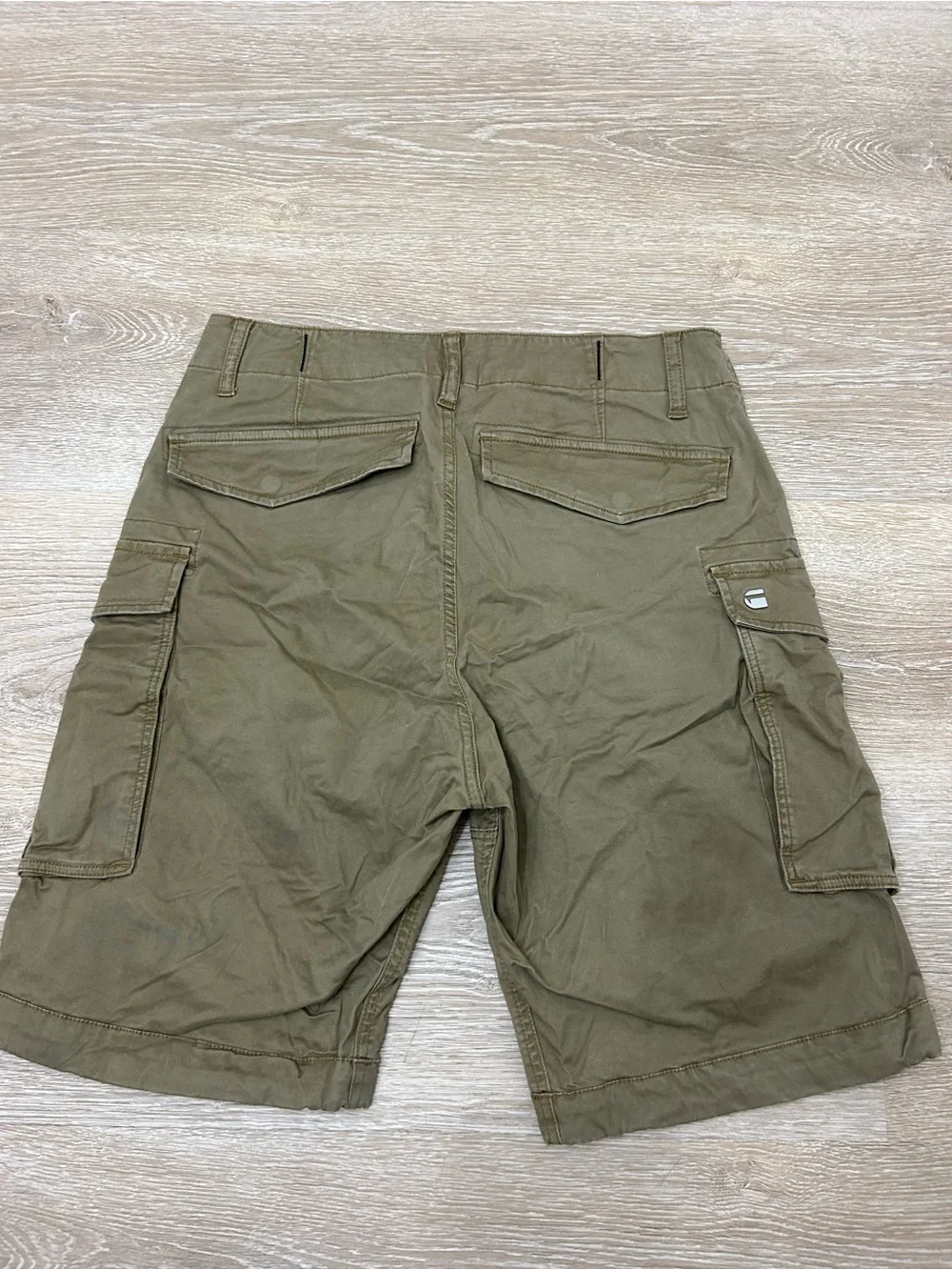 G-Star RAW Rovic Cargo Shorts Men’s Size 30 Khaki Utility Military Cotton Casual
